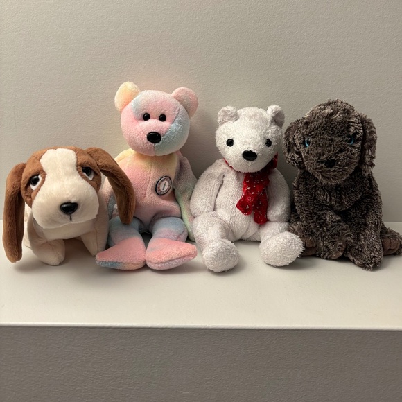 Ty Set of 4 Beanie Babies - Picture 1 of 9